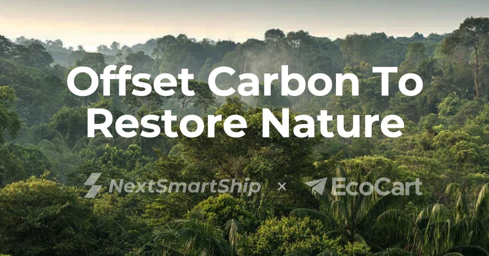 Offset carbon to restore nature