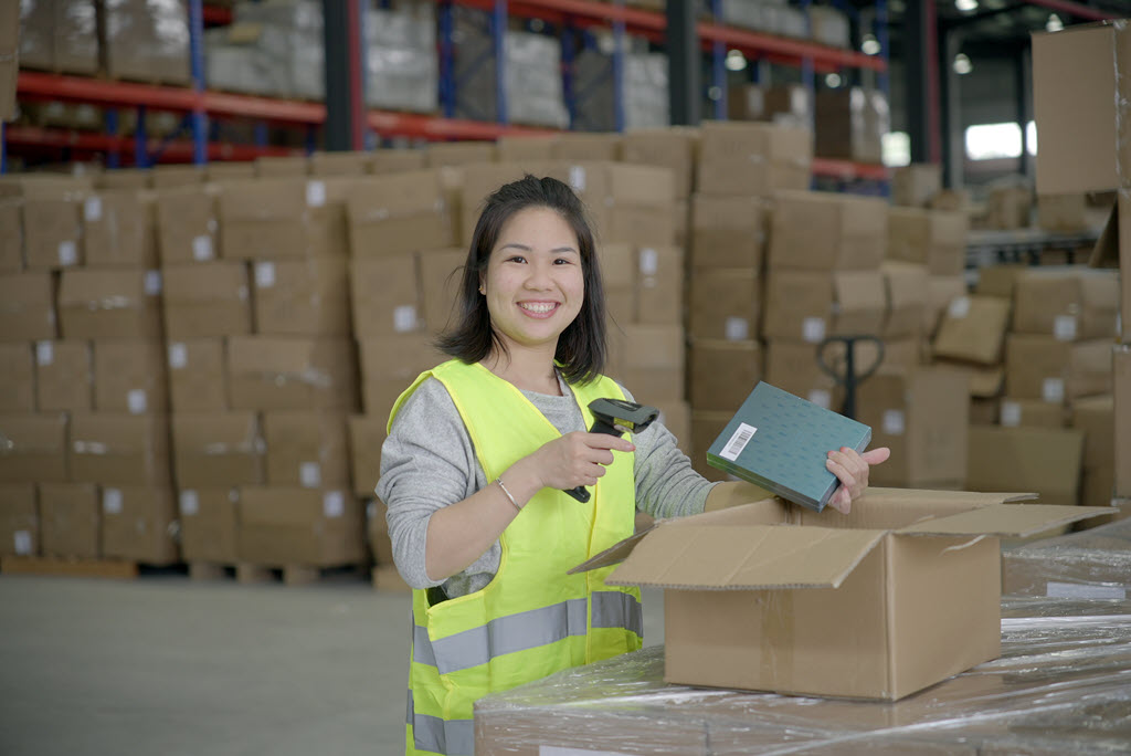 scanning in the fulfillment center