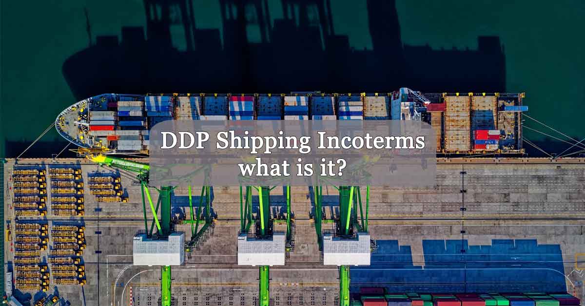 DDP Shipping Cover