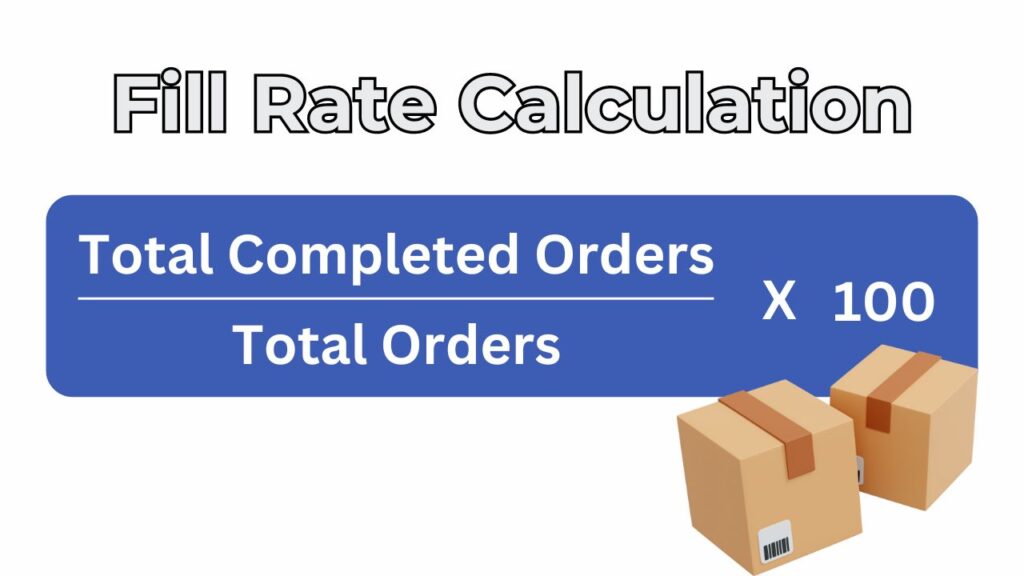 how to calculate fill rate