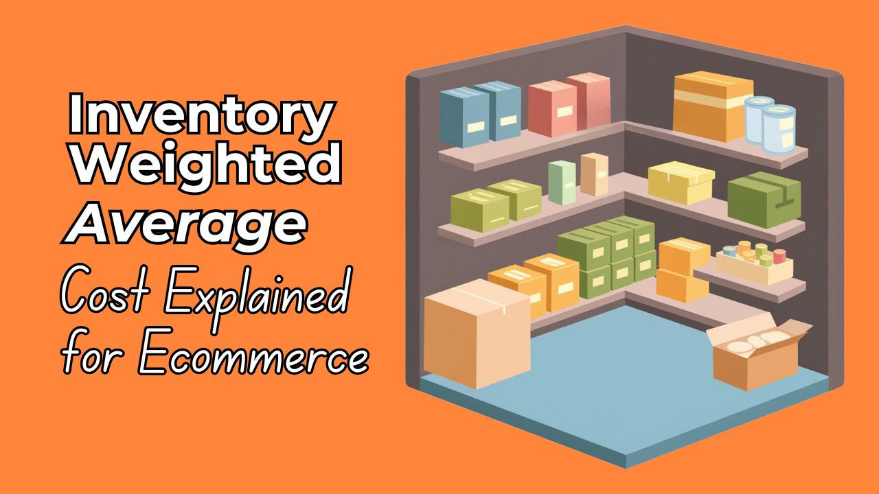 inventory weighted average cost explained for ecommerce